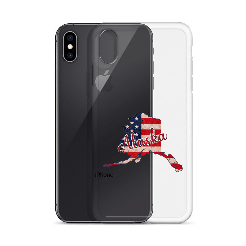Alaska US Flag iPhone Case