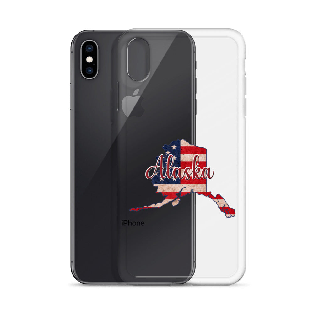 Alaska US Flag iPhone Case