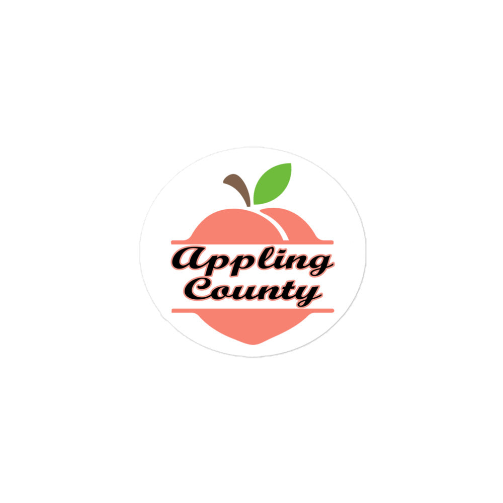 Appling County Georgia 3x3 Kiss Cut Sticker