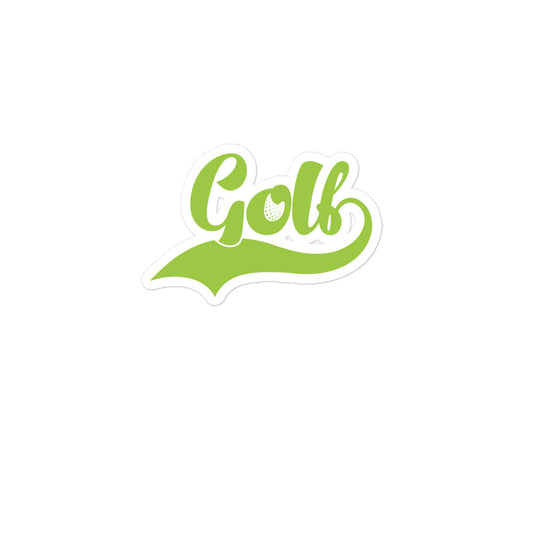 Golf Bubble-free stickers