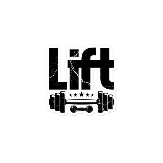 Lift Bubble-free stickers