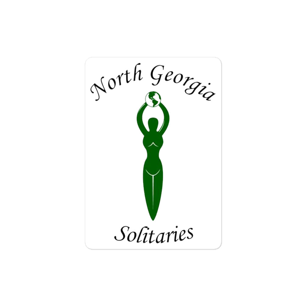 North Georgia Solitaries Bubble-free stickers