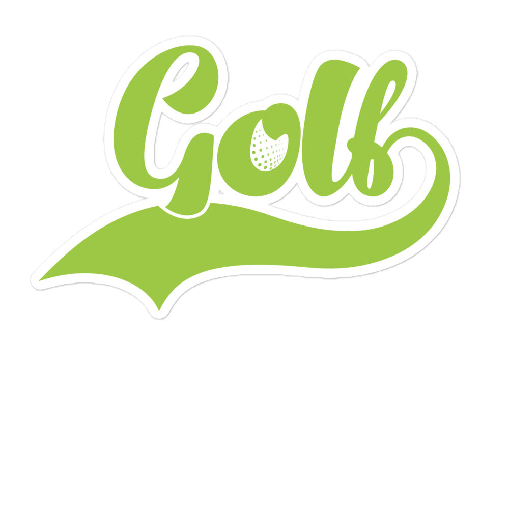 Golf Bubble-free stickers