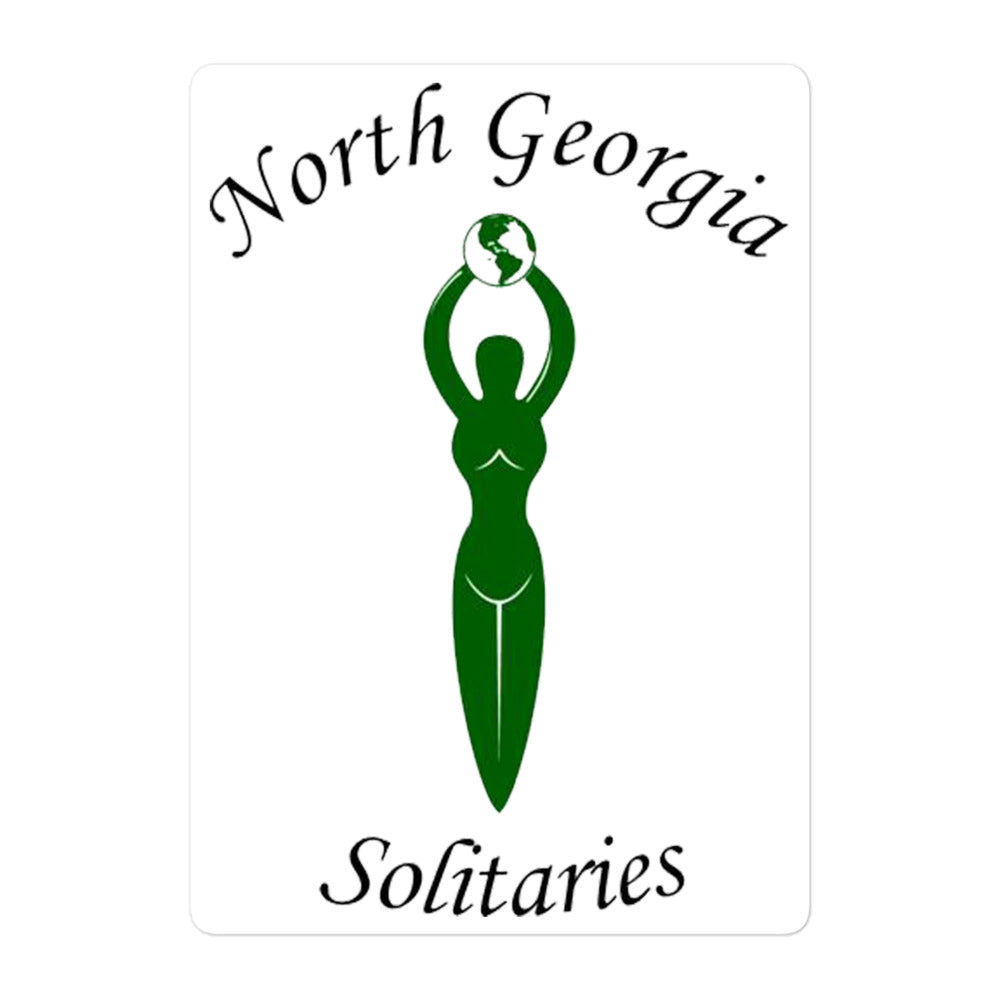 North Georgia Solitaries Bubble-free stickers