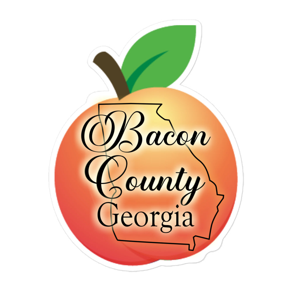 Bacon County Georgia Bubble-free stickers