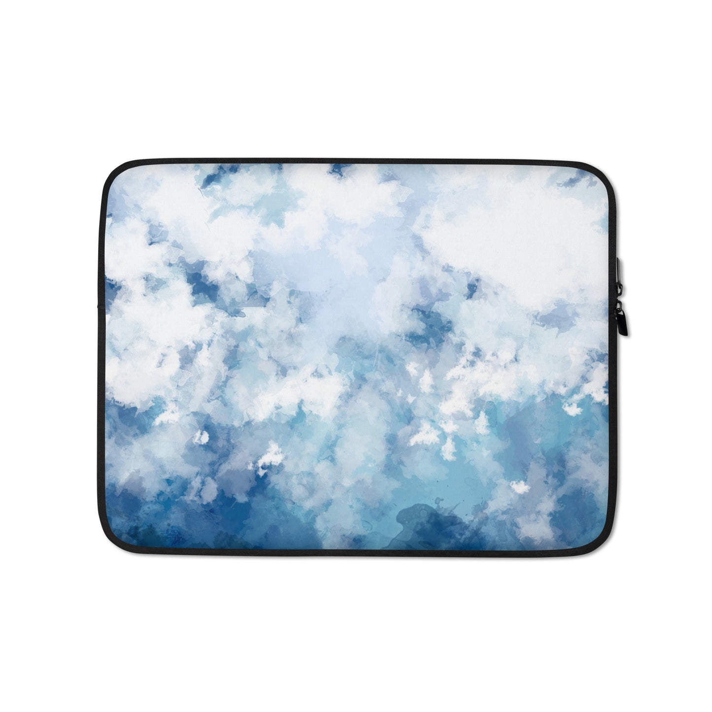 Blue Watercolor Laptop Sleeve