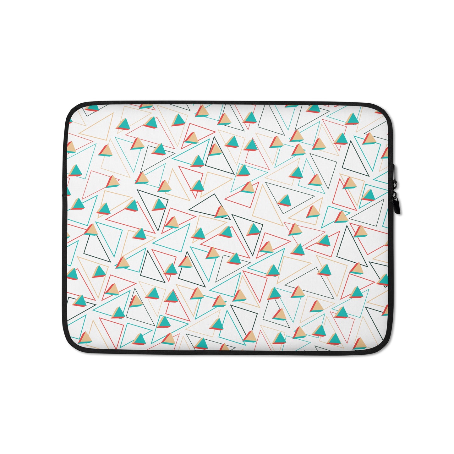 3D Triangles Design Laptop Sleeve