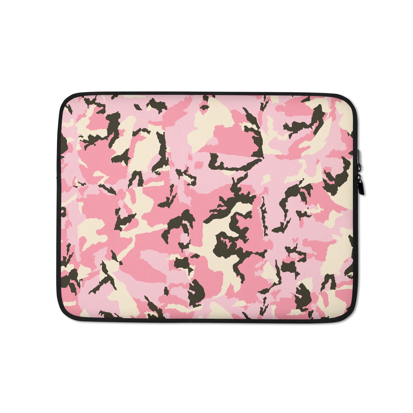 Pink Camo Pattern Laptop Sleeve