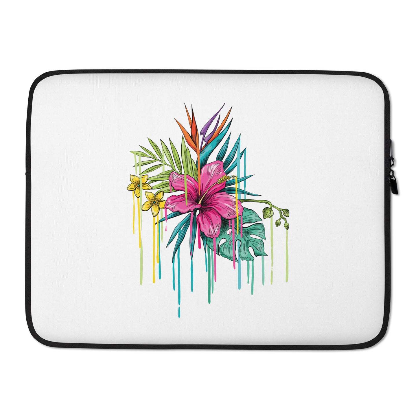 Pink Flower Laptop Sleeve