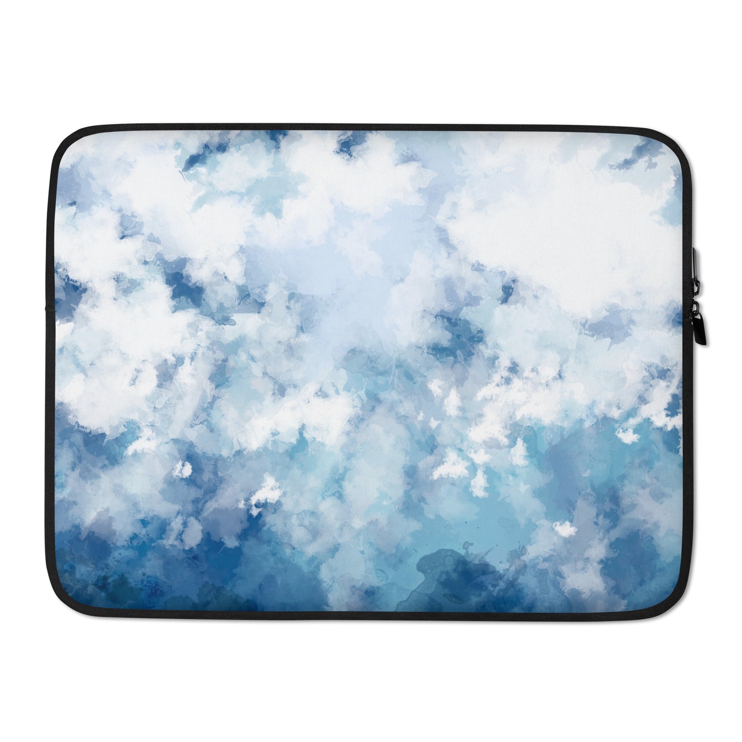 Blue Watercolor Laptop Sleeve