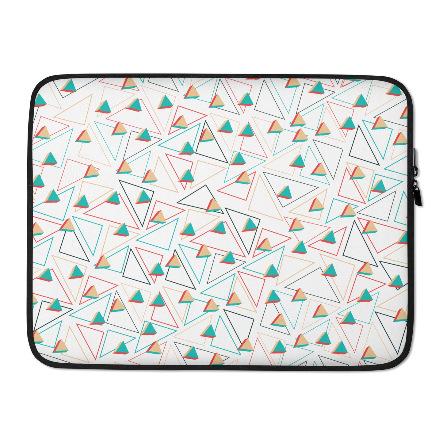 3D Triangles Design Laptop Sleeve