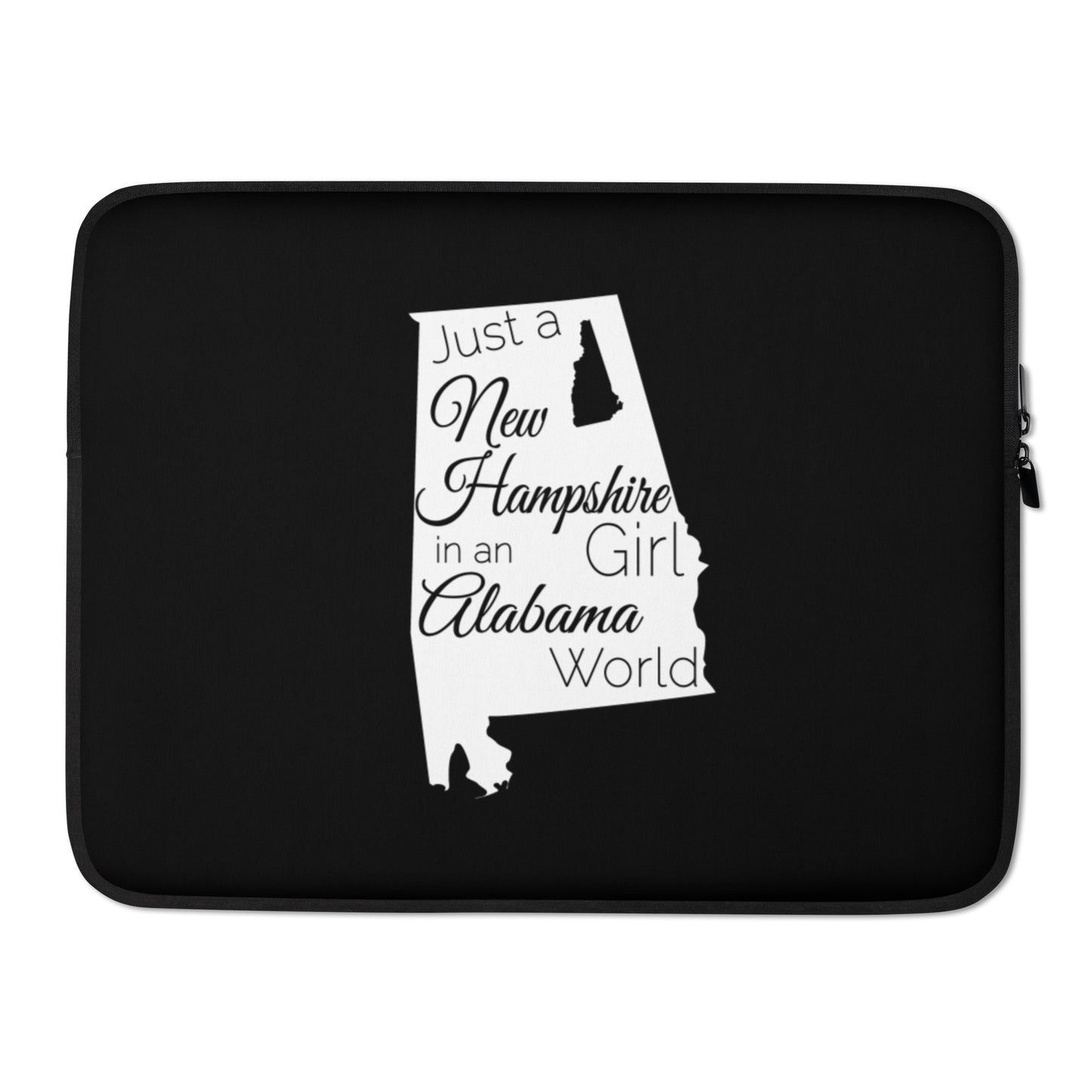 Just a New Hampshire Girl in an Alabama World Laptop Sleeve