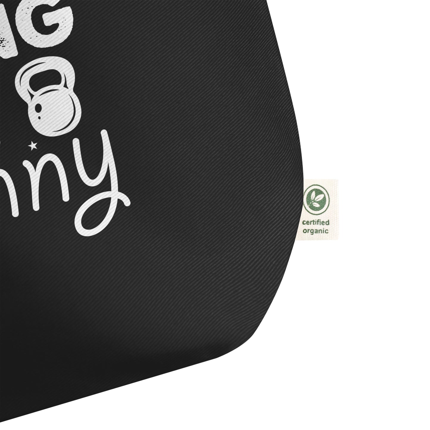 Strong Not Skinny Large organic tote bag