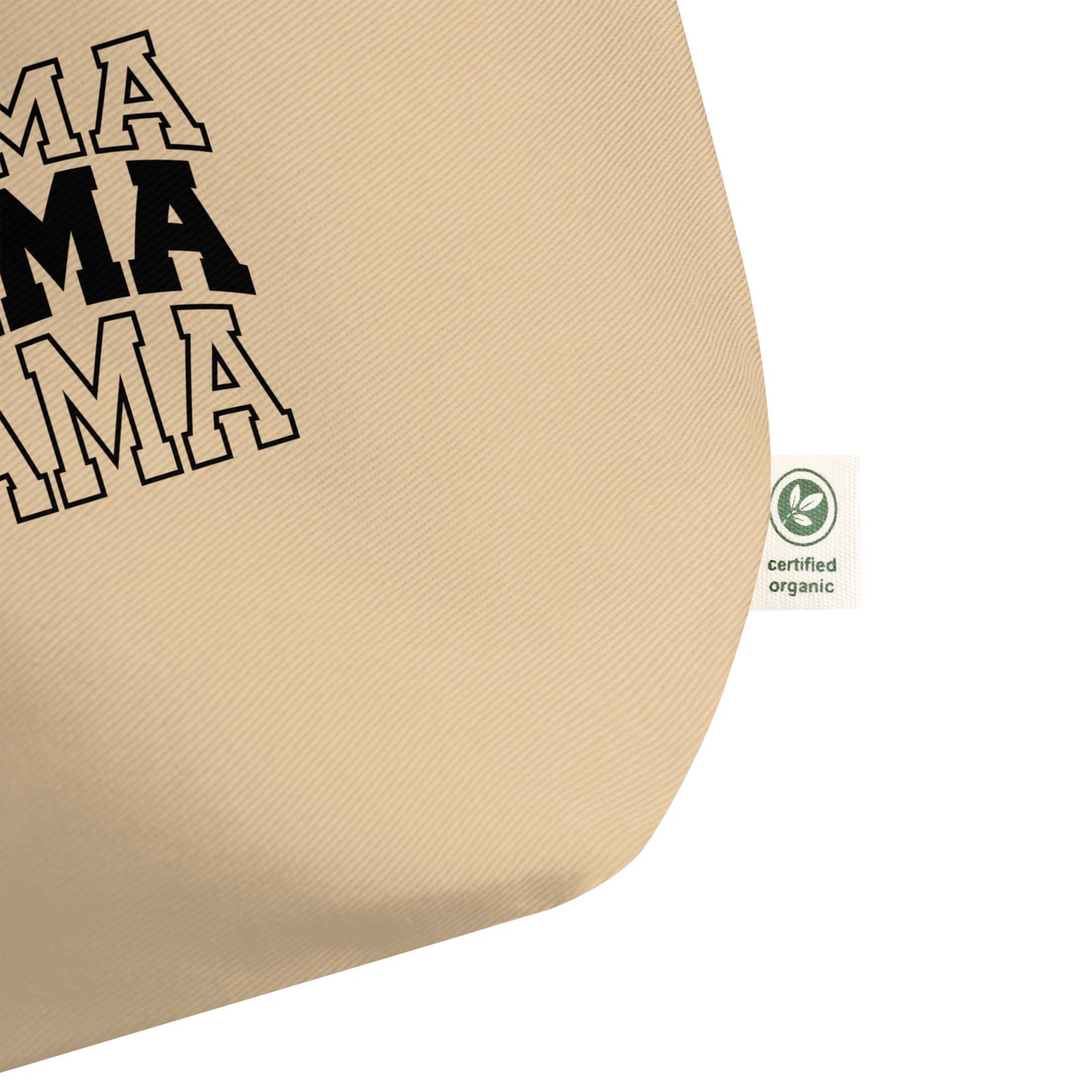 Alabama Wavy Letters Large organic tote bag