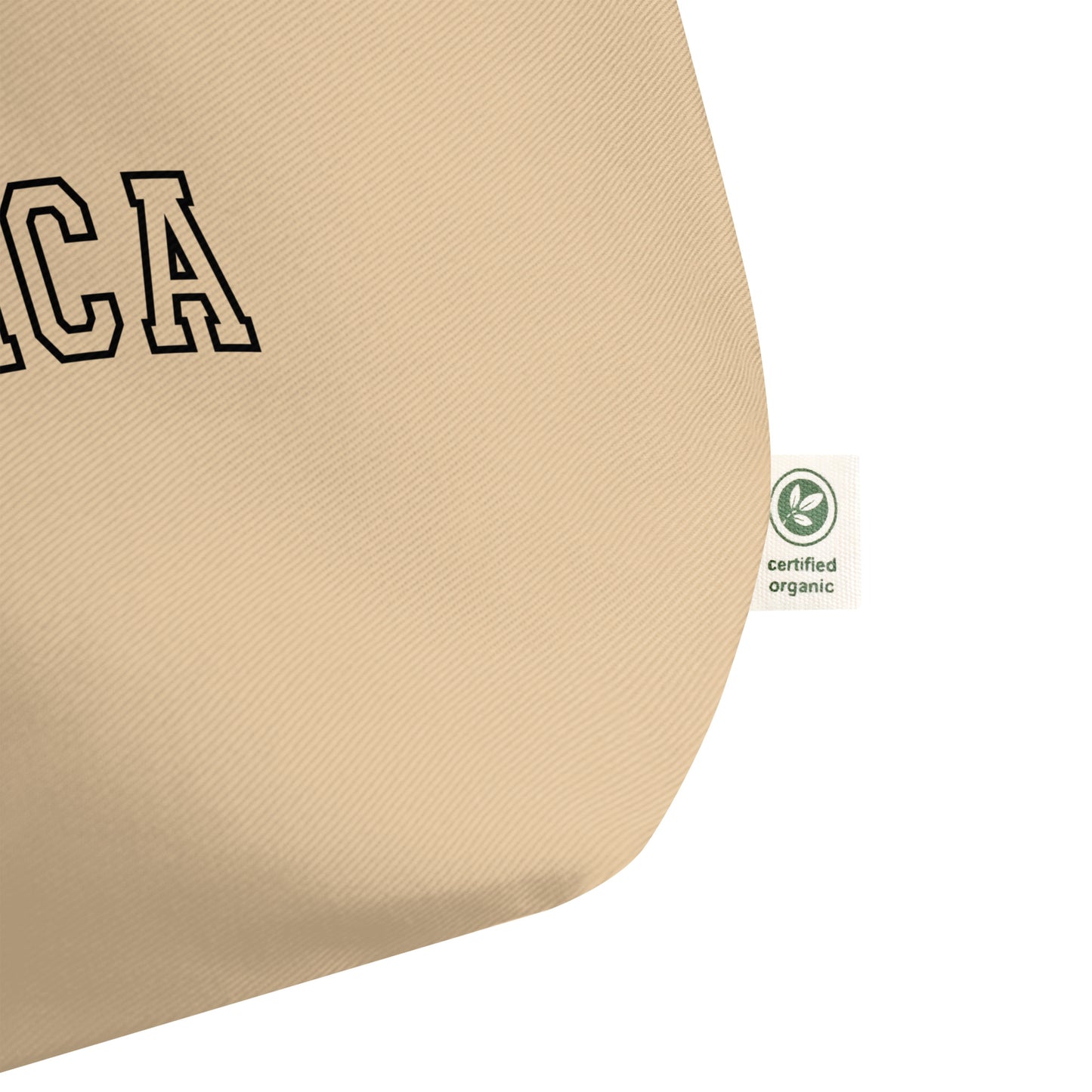 America Varsity Letters Large organic tote bag