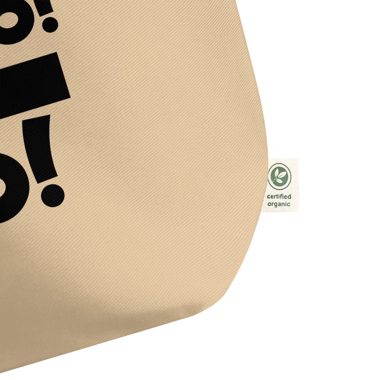 Ho Ho Ho Large organic tote bag