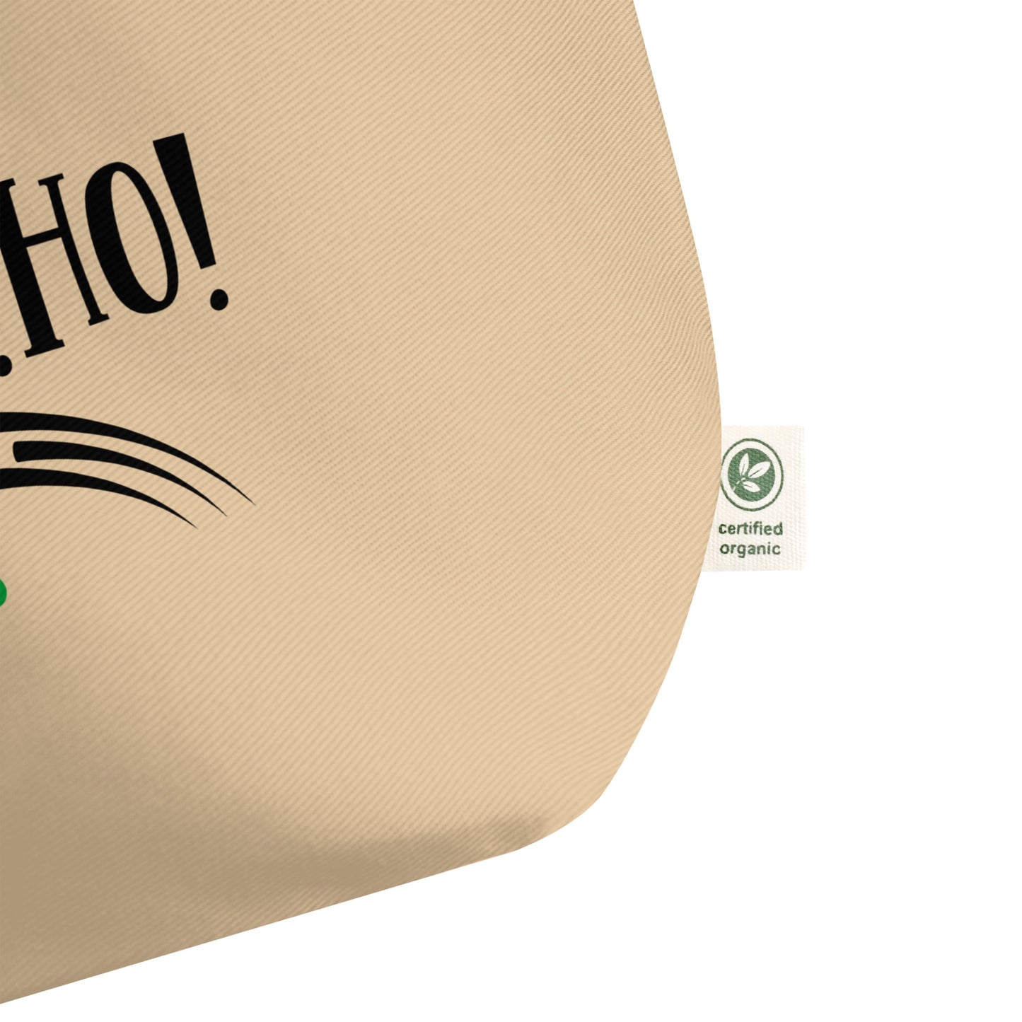 Ho Ho Ho Large organic tote bag