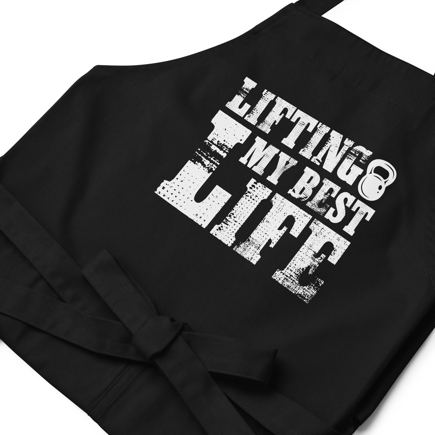 Lifting My Best Life Organic cotton apron