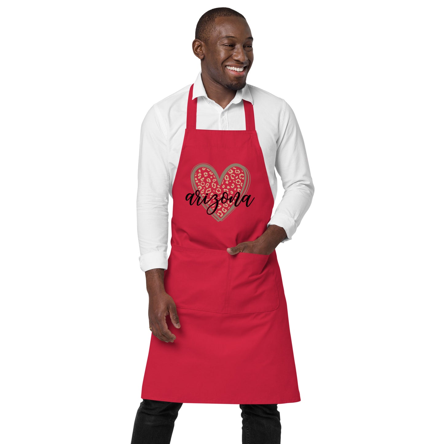 Arizona Heart Organic cotton apron