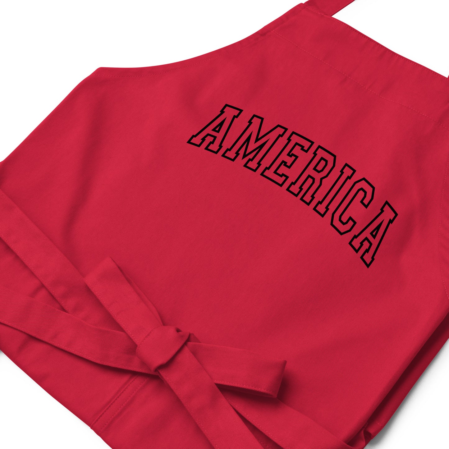 America Varsity Letters Organic cotton apron