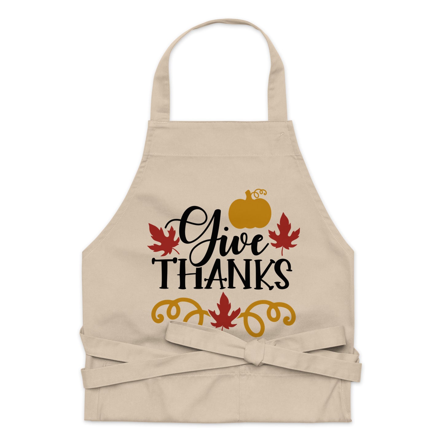Give Thanks Organic cotton apron