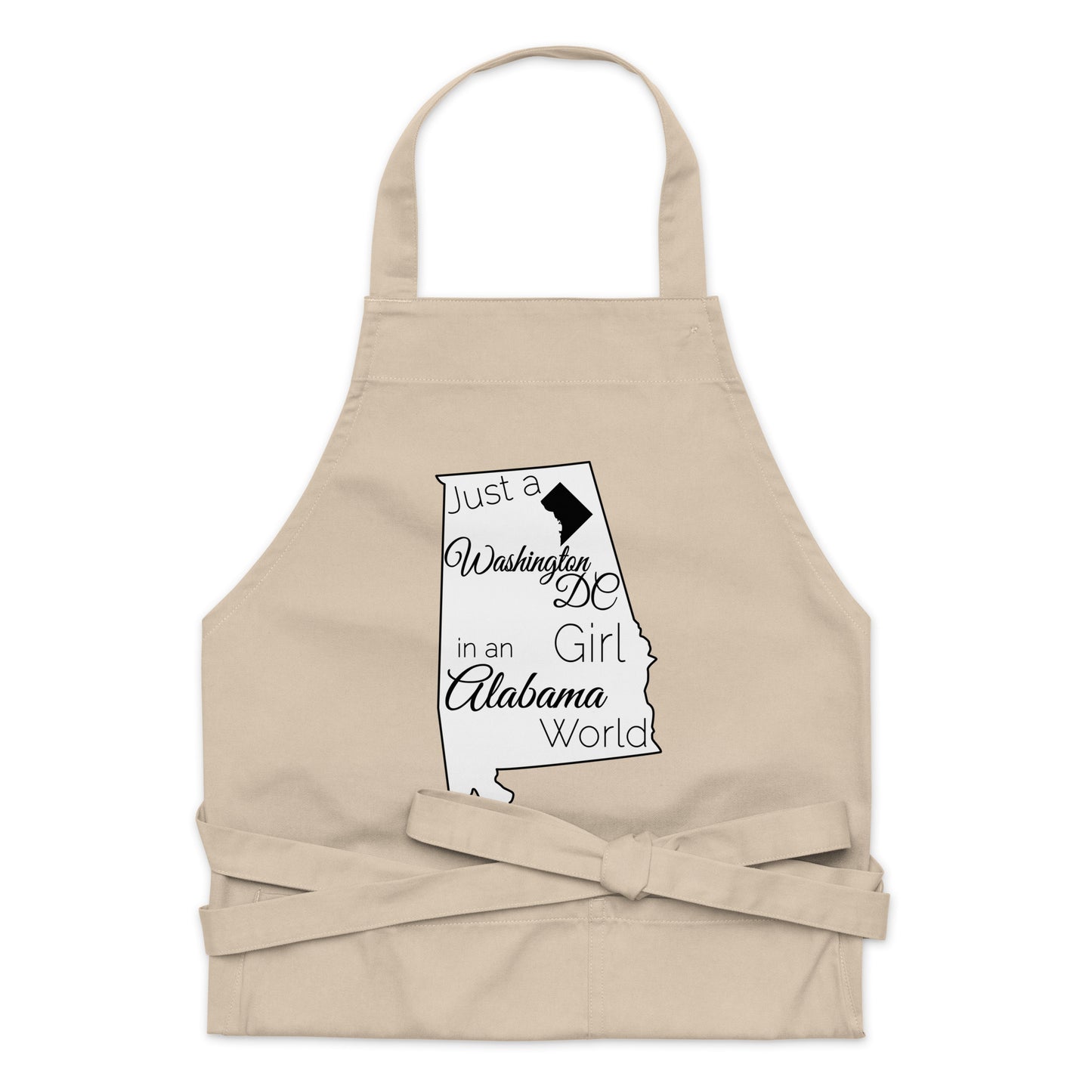 Just a Washington DC Girl in an Alabama World Organic cotton apron