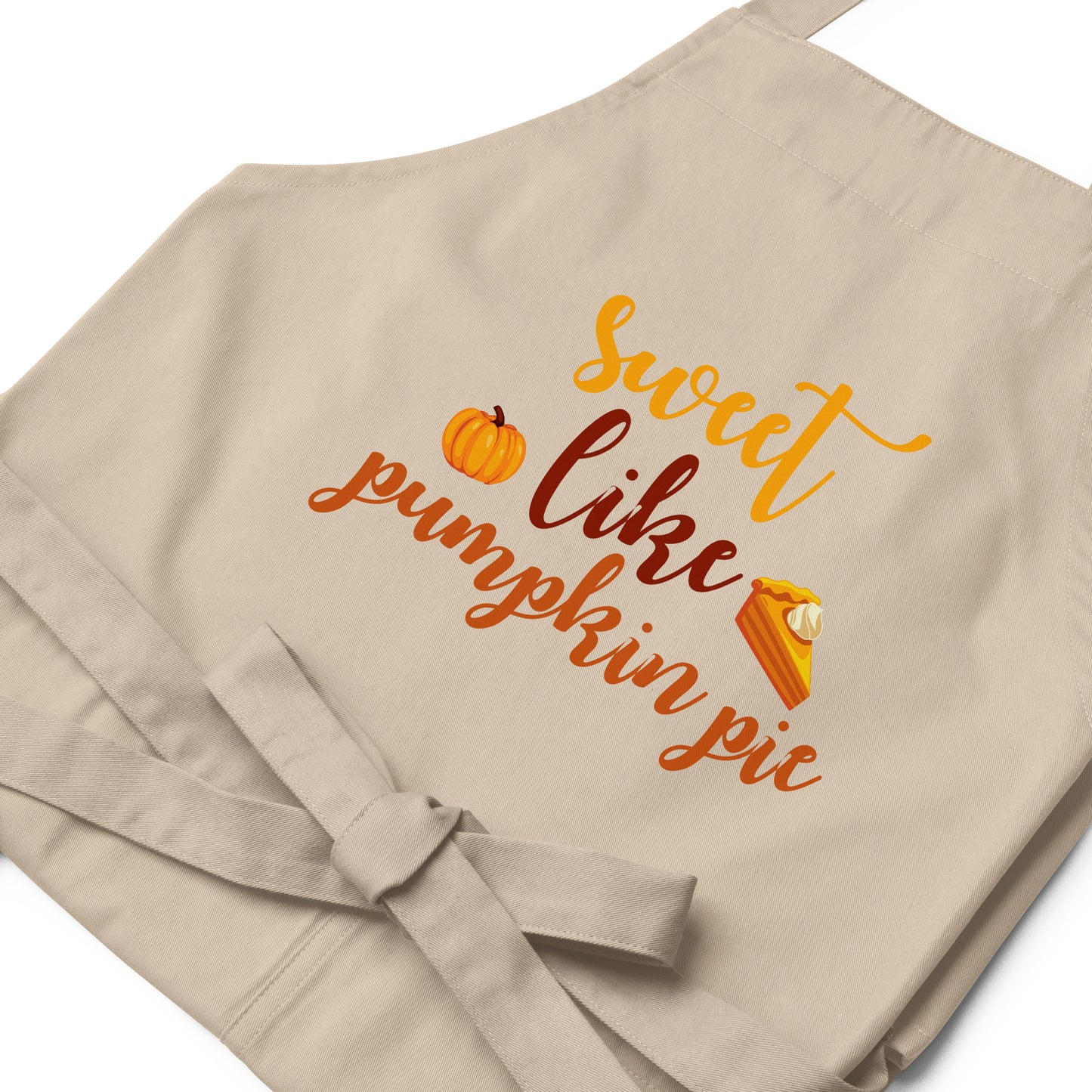 Sweet Like Pumpkin Organic cotton apron