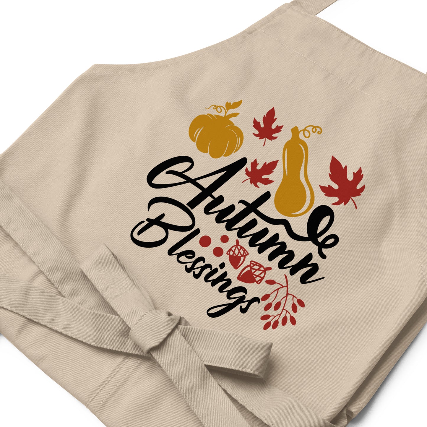 Autumn Blessings Organic cotton apron