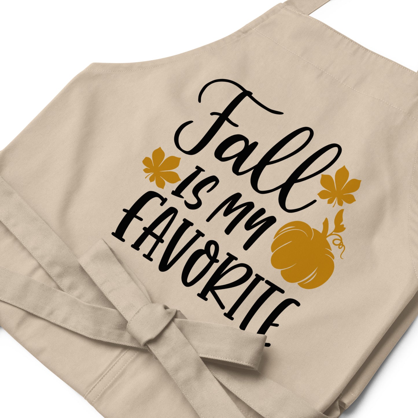 Fall is My Favorite Organic cotton apron
