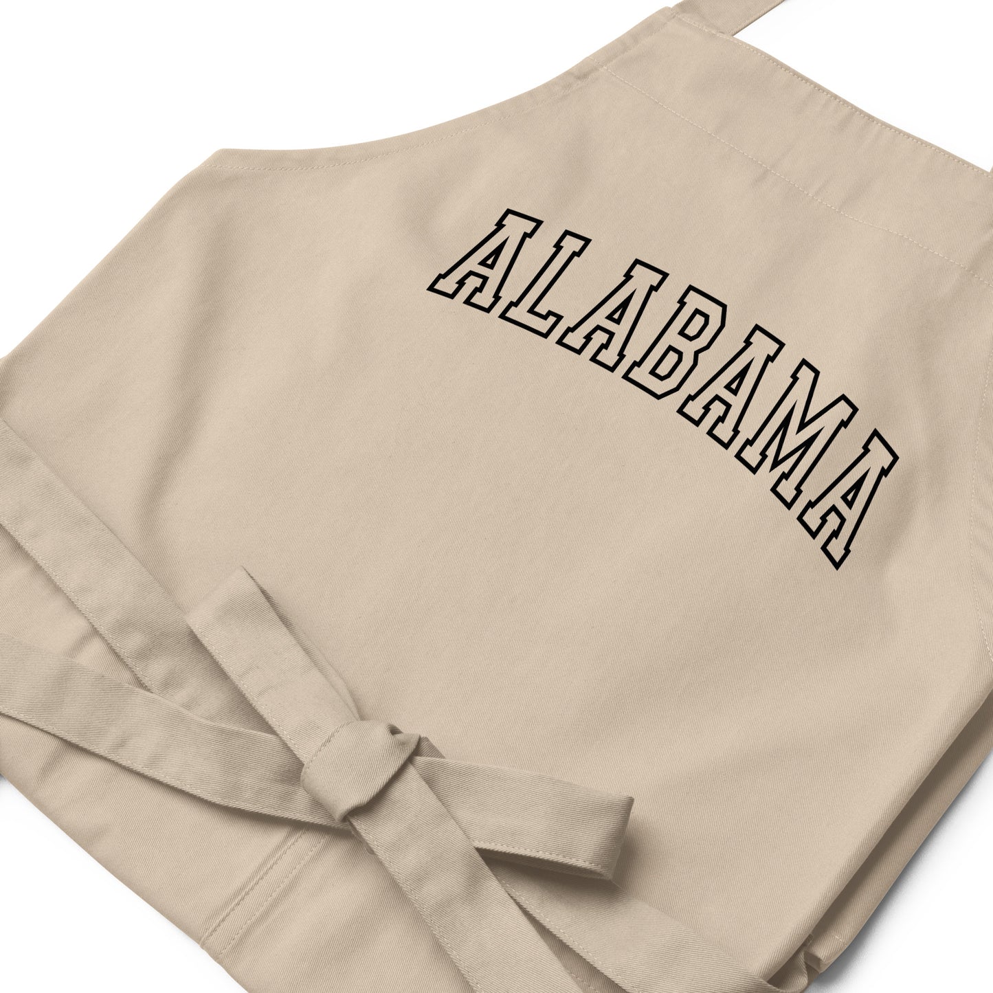 Alabama Varsity Letters Organic cotton apron