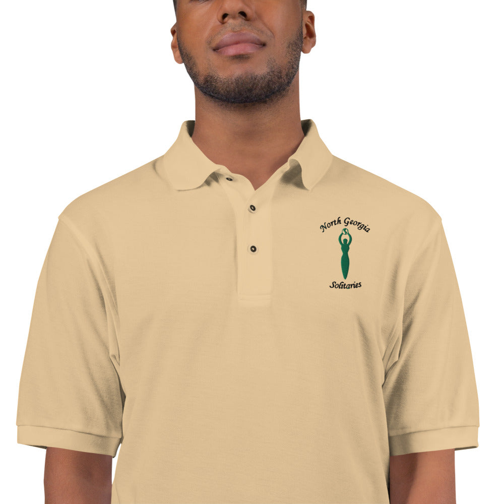 North Georgia Solitaries Men's Premium Polo