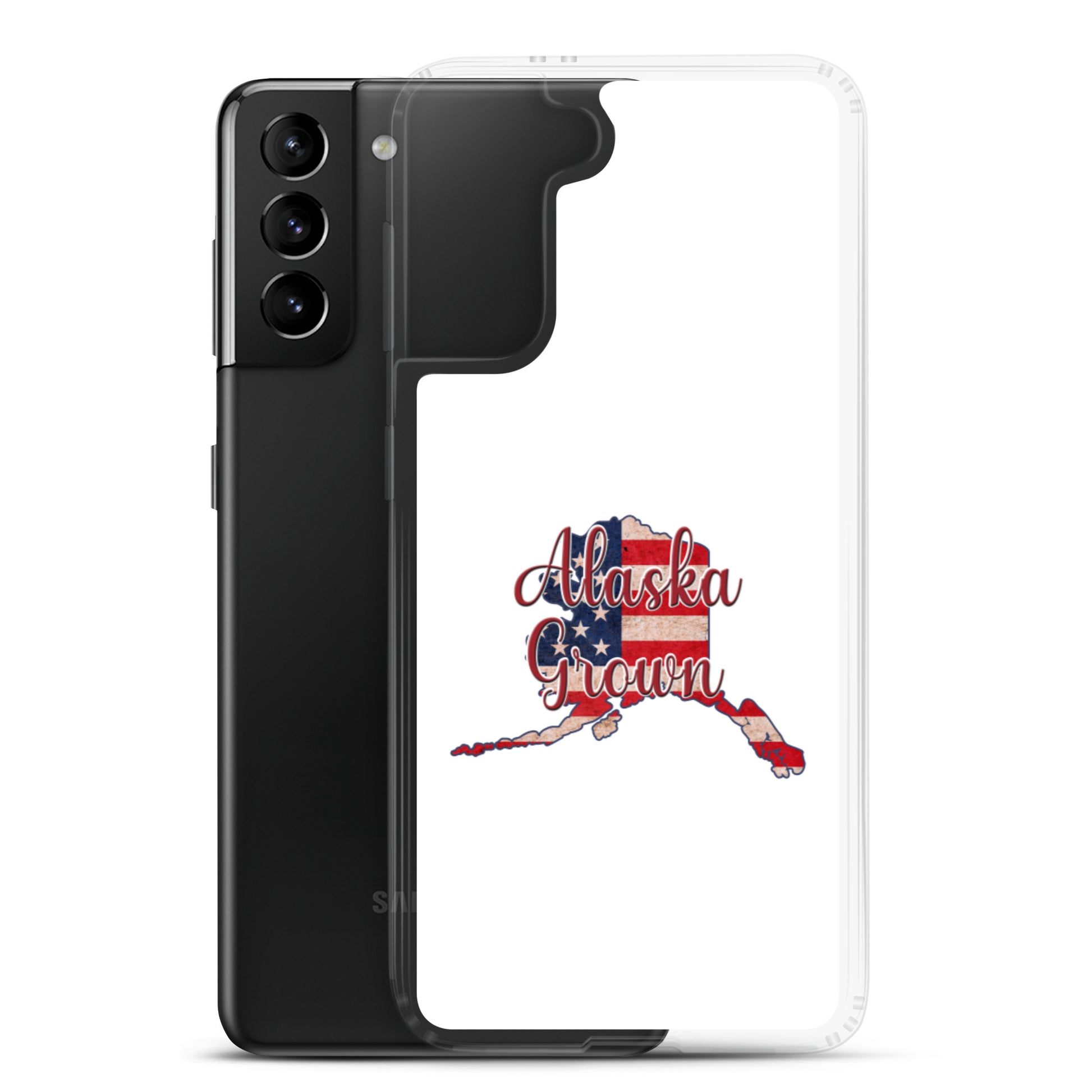 Alaska Grown US Flag Samsung Case