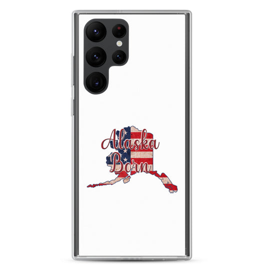 Alaska Born US Flag Samsung Case