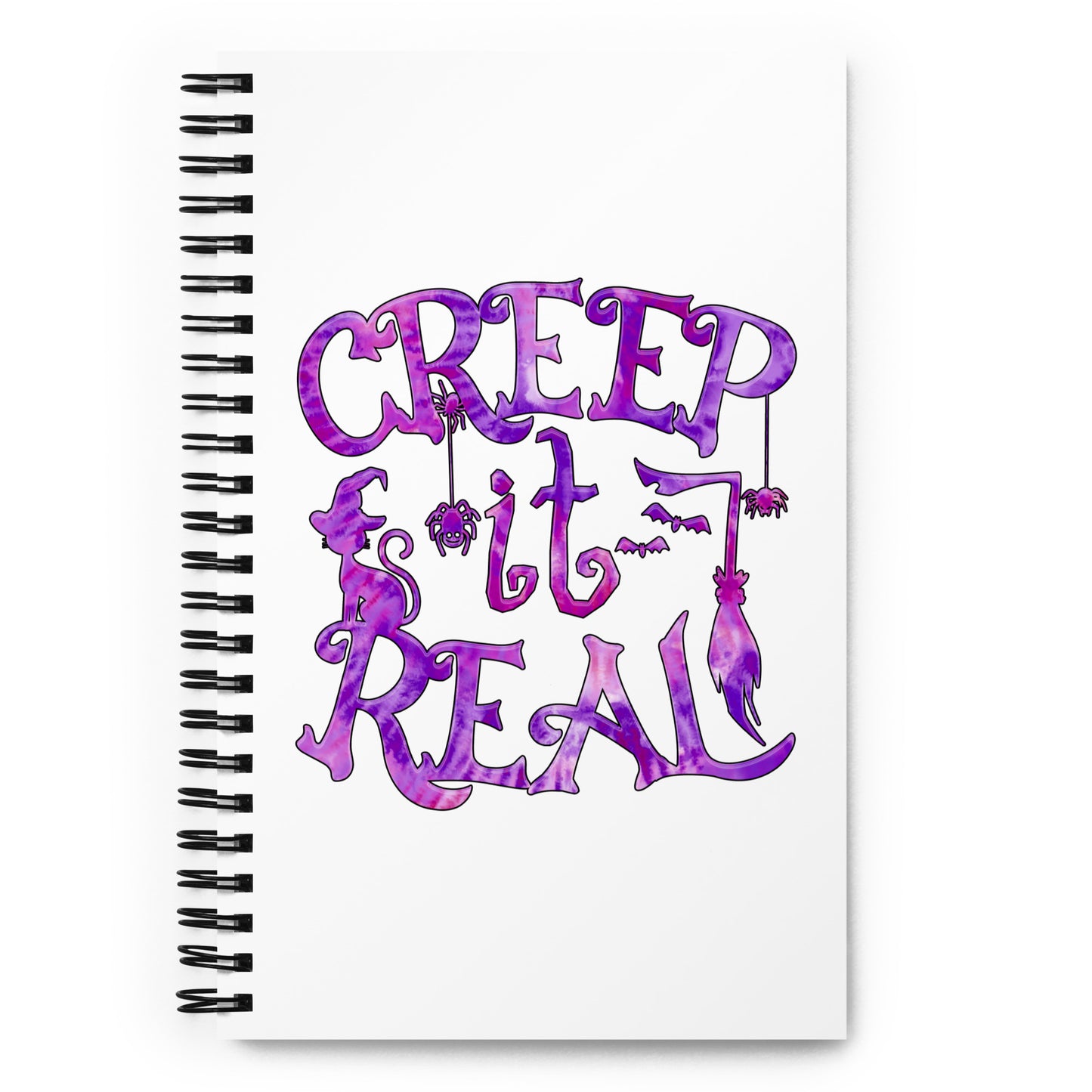 Creep it Real Spiral notebook