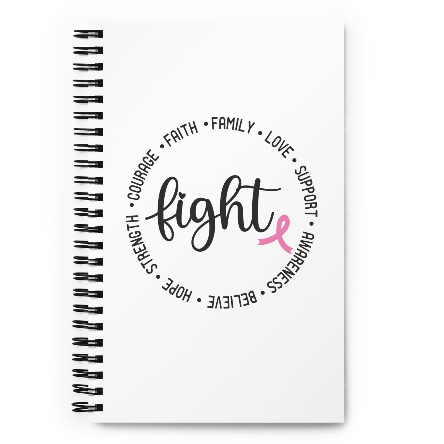 Fight Spiral notebook