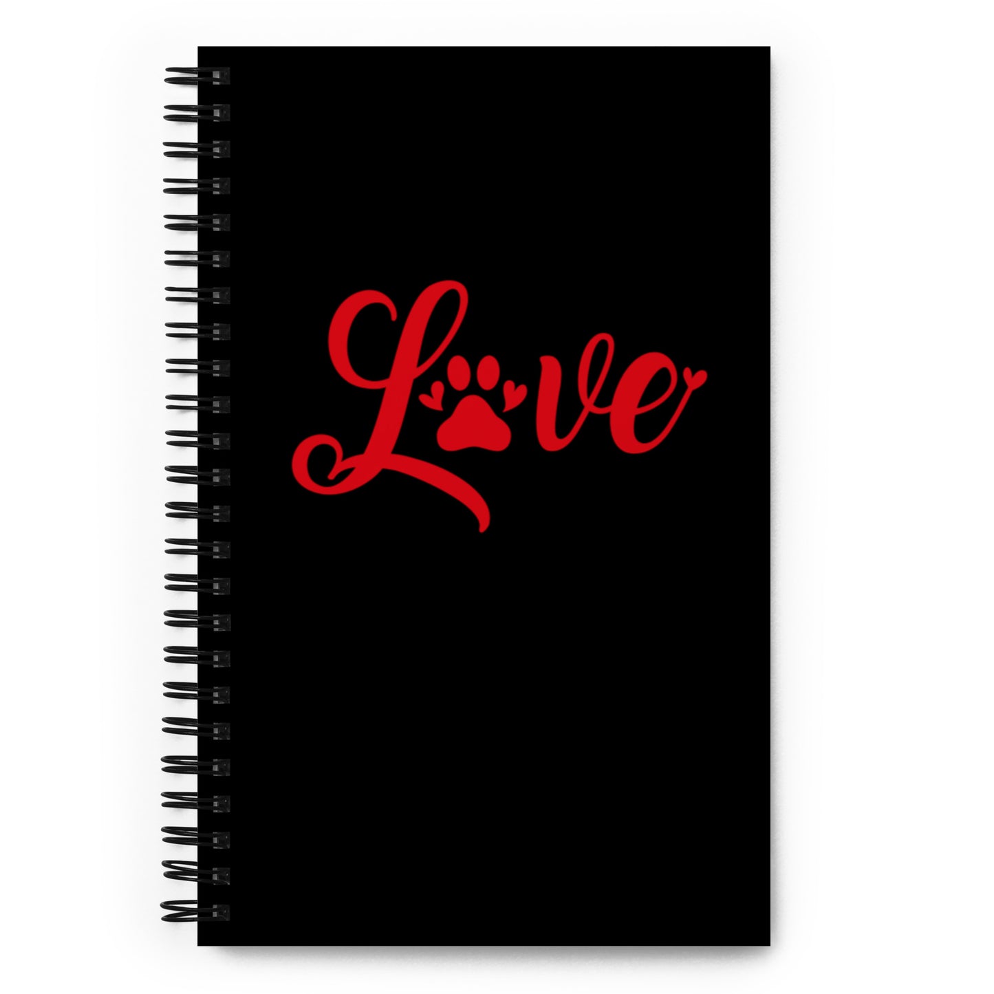 Love Spiral notebook