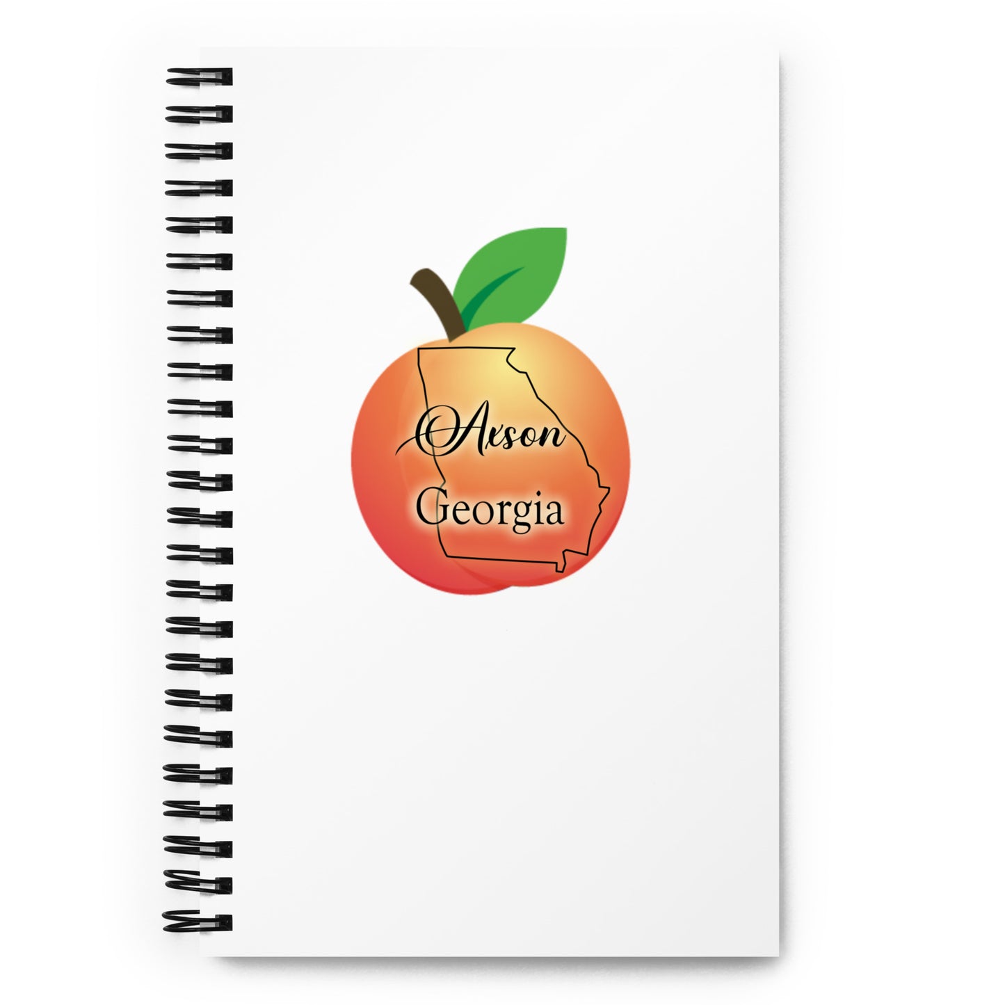 Axson Georgia Spiral notebook