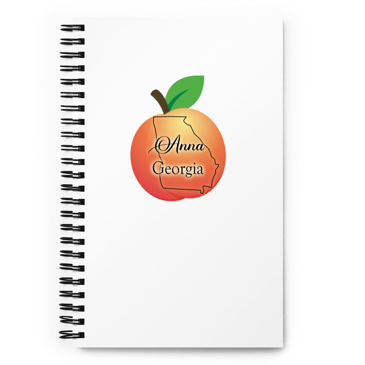 Anna Georgia Spiral notebook