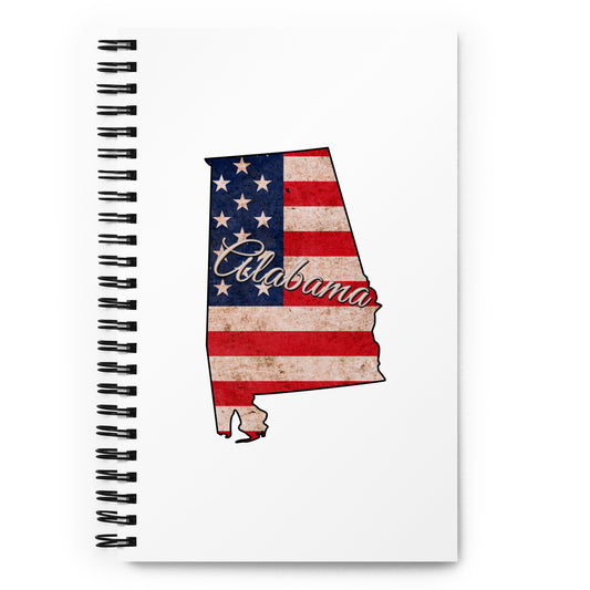 Alabama Spiral notebook