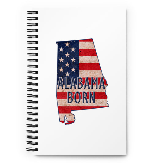 Alabama Spiral notebook