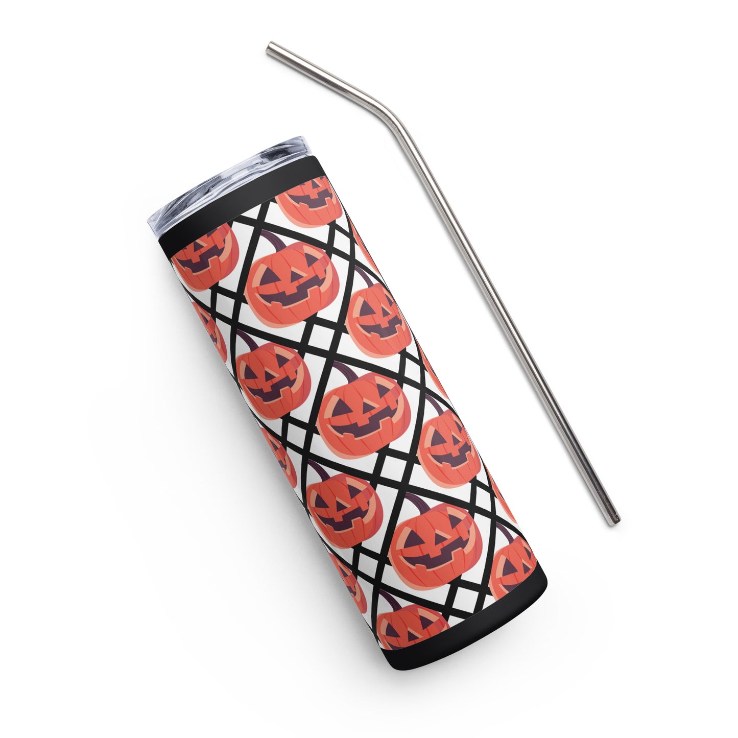 Jack O'Lantern Stainless steel tumbler