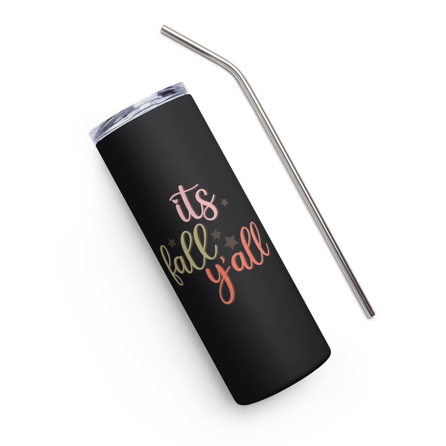 It's Fall Ya'll Stainless steel tumbler