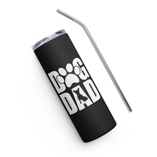 Dog Dad Stainless steel tumbler