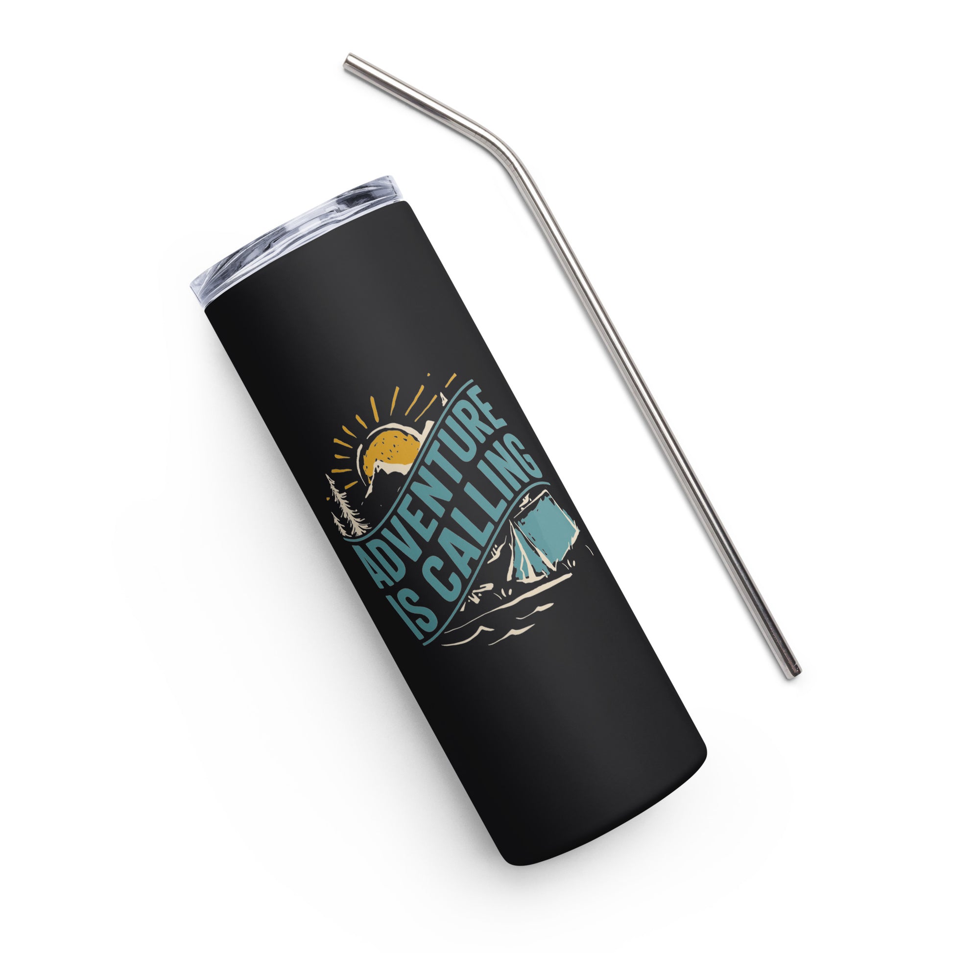 Adventure is Calling Stainless Steel Tumbler