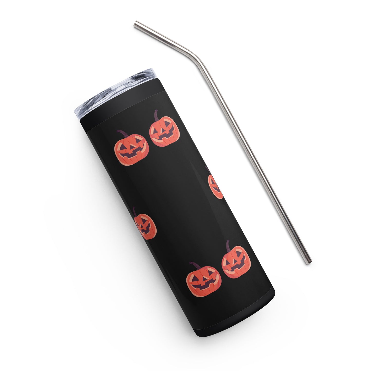 Jack O'Lantern Wrap Stainless steel tumbler