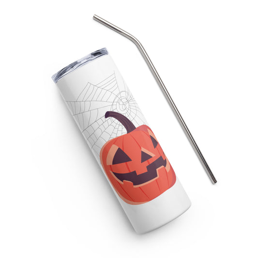 Jack O'Lantern Stainless steel tumbler