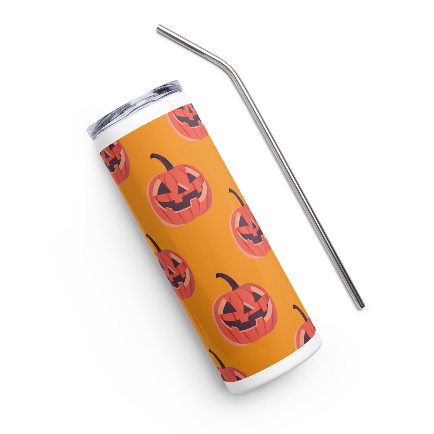 Jack O'Lantern Stainless steel tumbler