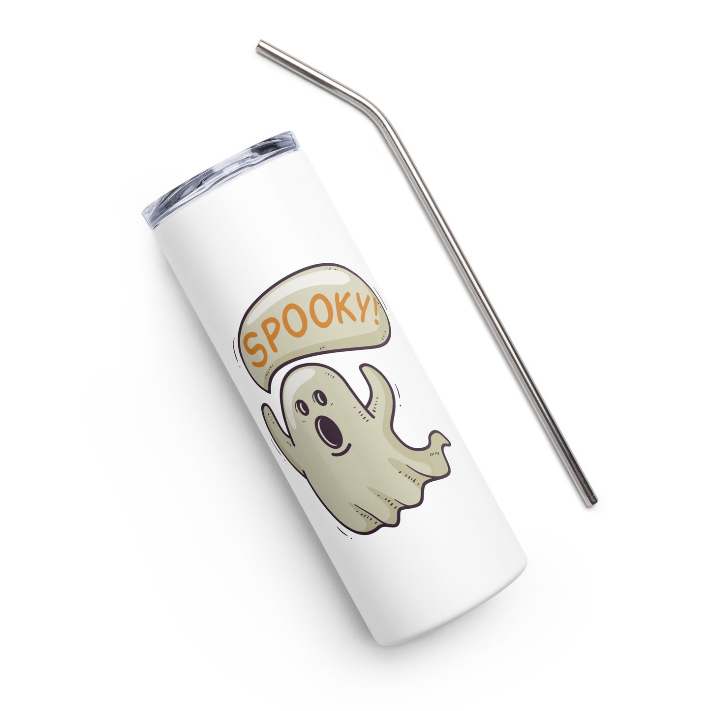 Spooky Ghost Stainless steel tumbler