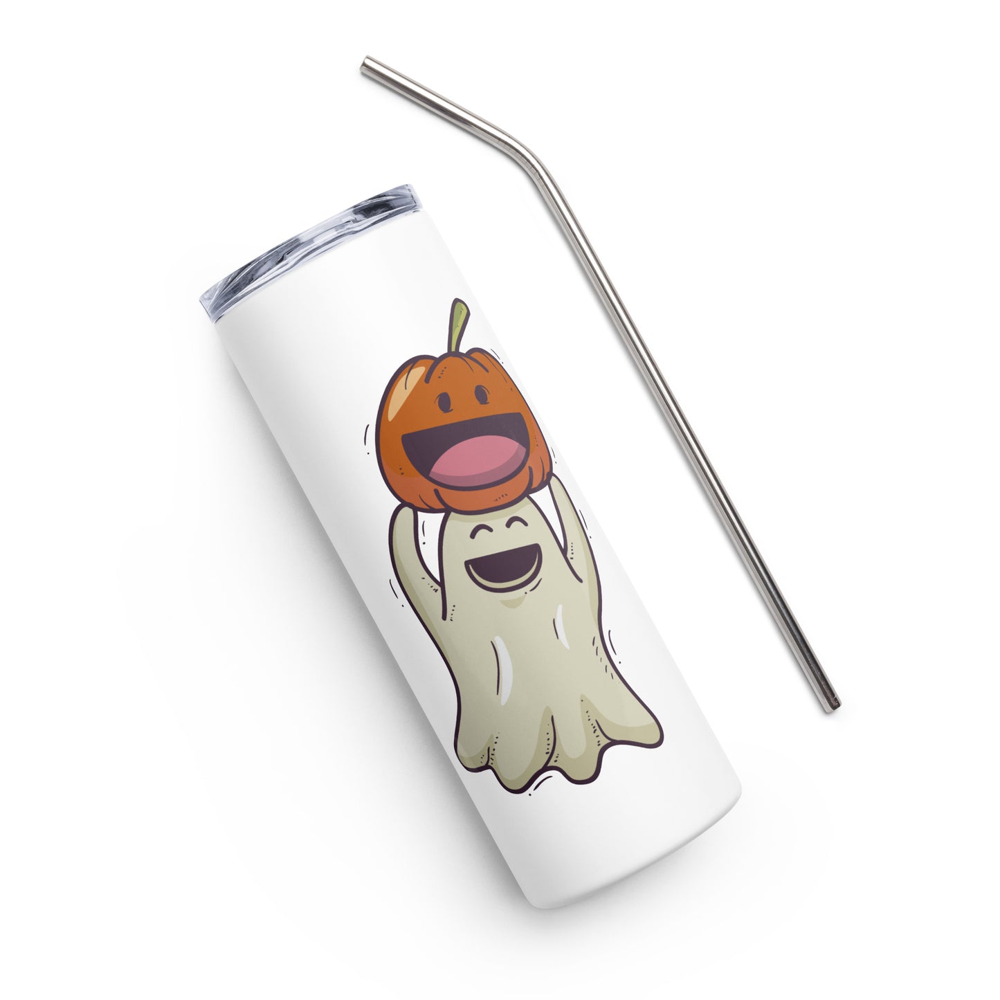 Cute Ghost Stainless steel tumbler