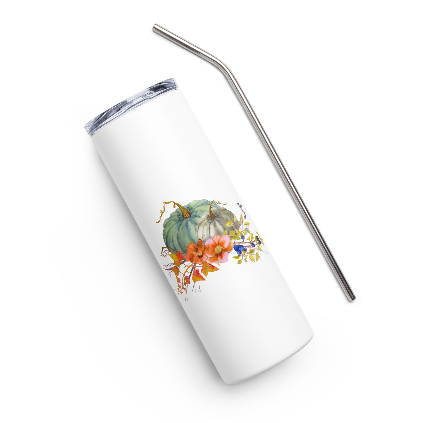 Fall Pumpkin Stainless steel tumbler